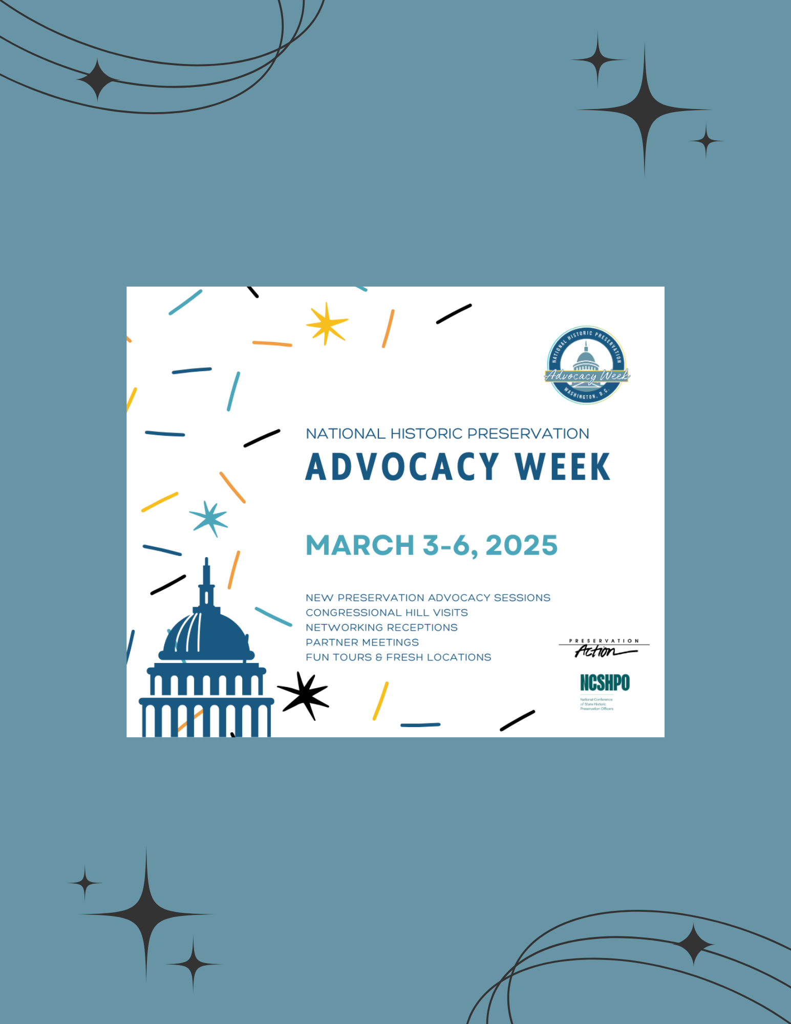 2025 National Historic Preservation Advocacy Week!